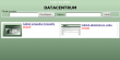 Náhled administrace webu -datacentrum
